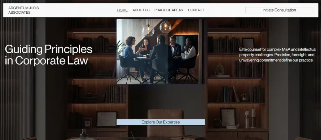 Criação de sites - Template de Landing Page para Advocacia e Advogados